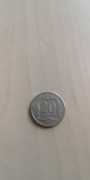 Moneta 20 groszy rocznik 1990 destrukt