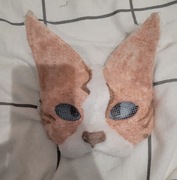 Maska therian własnoręcznie robiona 