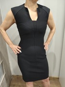 Czarna prosta elegancka sukienka YAS 