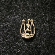 Ozdoby 3d, biżuteria z cyrkoniami, charms - 1szt.