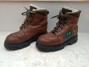 Buty zimowe skórzane rozmiar 29 bardzo ciepłe i ładne 