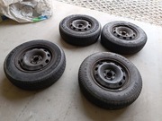 4 koła felgi z oponami zimowymi do vw golf 4