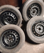 Opony zimowe felgi stalowe 155/70/13