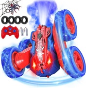Zdalnie sterowane auto Spider, stunt car 360° z efektem pary