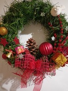 Wianek bożonarodzeniowy dekoracja Boże Narodzenie 