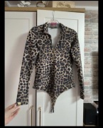 Zjawiskowe modelujące body w panterkę – Fame Icon, r. M