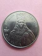 Moneta 100 zł _ PRL 1988 _ Jadwiga 1384-1399 
