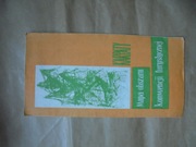 KARPATY. Mapa obszaru konwencji turystycznej. 1970