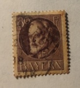 Znaczek pocztowy 80 feningòw Niemcy 1914r