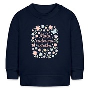 Ekologiczna bluza dresowa dla dziewczynki -  Stanley/Stella BABY CHANGER