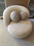 Poduszka ozdobna kulka okrągła piłka ball kula tkania boucle fi.25 kolor 3