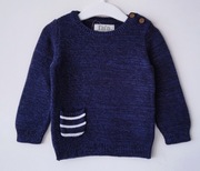 Nowy granatowy sweter F&F 74