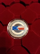 Srebrna moneta 10zł Wstąpienie Polski do Unii Europejskiej 2004