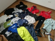 Zestaw Paka Ubrań Luksusowa Chłopiec R 7-8-9 Lat Buty Nowe