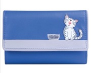 Portfel damski, nowy, Mala Leather, kot