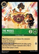 Disney LORCANA The Muses Proclaimers of Heroes 4URS #90