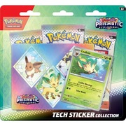 Pokemon Prismatic Evolutions Tech Sticker Leafeon