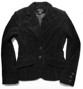 H&M marynarka żakiet czarny gruby sztruks r. 36