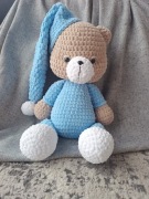 Miś pluszowy ręcznie robiony duzy