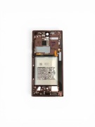 Korpus od SAMSUNG GALAXY S22 ultra kolor Burgundowy