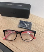 Nowe okulary korekcyjne dla dziewczynki rózowo granatowe roxy
