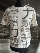 T-shirt reporter young 158 chińskie znaczki