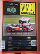 W.M.C. Models 36 (03/2017) MAN TGX Formula Truck 2013 1:25 – model karton