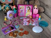 Duży zestaw Disney Princess księżniczki akcesoria do gry 