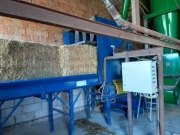 Linia do rozdrabniania słomy Cyklon Pellet