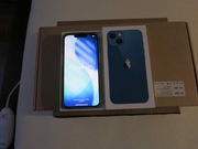 IPHONE 13 blue 128GB model 2633 stan idealny bat 90% etui+Glass
