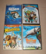 DVD:GDZIE JEST NEMO,MADAGASCAR,WPUSZCZONY., HORTON