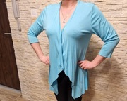 Narzutka błękitna MISS Etam L (40)