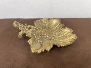 Carska Rosja Masywna Patera z Brązu Sygnowana