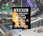 Procesor i5, i7, i9 kondensatory lutowanie naprawa