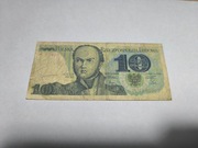 Banknot 10 zł 1982 rok seria M