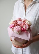 Candle Flower box ze świec sojowych – prezent na Dzień Kobiet/Urodziny 