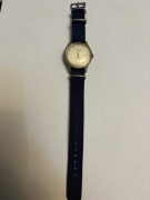 Stary Szwajcarski zegarek mechaniczny Denver Antimagnetic z wadą szkiełka 