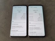 Oryginalne LCD wyświetlacz z ramką Samsung Galaxy S9+ Plus G965 fioletowy