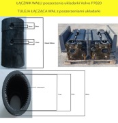 ŁĄCZNIK WAŁU poszerzenia ukladarki Volvo P7820