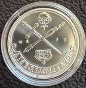 TALAR Z CZASÓW BEZKRÓLEWIA z 1632 r. 20g Ag999 KOPIA + certyfikat