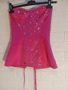 Top różowy z cekinami s