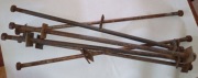 6x śruba stalowa M12 pręt gwintowany 50 cm