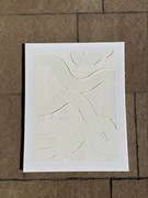 obraz strukturalny handmade