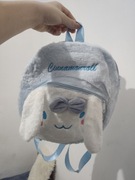 Blekitny pluszowy plecak cinnamoroll dla dziewczynki