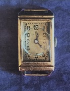 Złoty zegarek Omega mod. ART DECO 