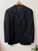 Marynarka wełniana czarna wiskozowa Red Green Masculine rozmiar 48 M