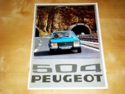 Prospekt Peugeot 504 1976