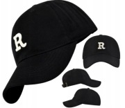 Czapka LETNIA Czarna daszek bejsbolówka Damska Męska