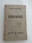 Ferdydurke - Witold Gombrowicz 1969r.