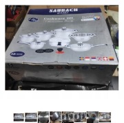 Garnki stalowe Saubach 16 el II gatunek